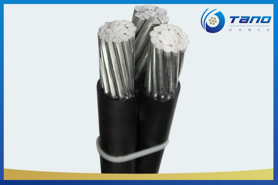 Triplex overhead cable