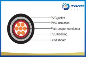 PVC Insulated and sheath Power Cable
